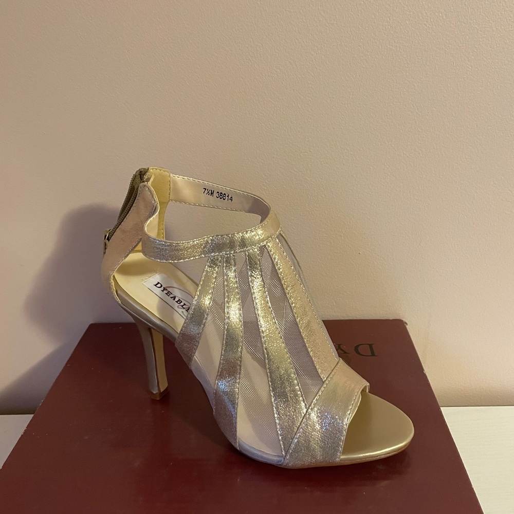 Gold heels